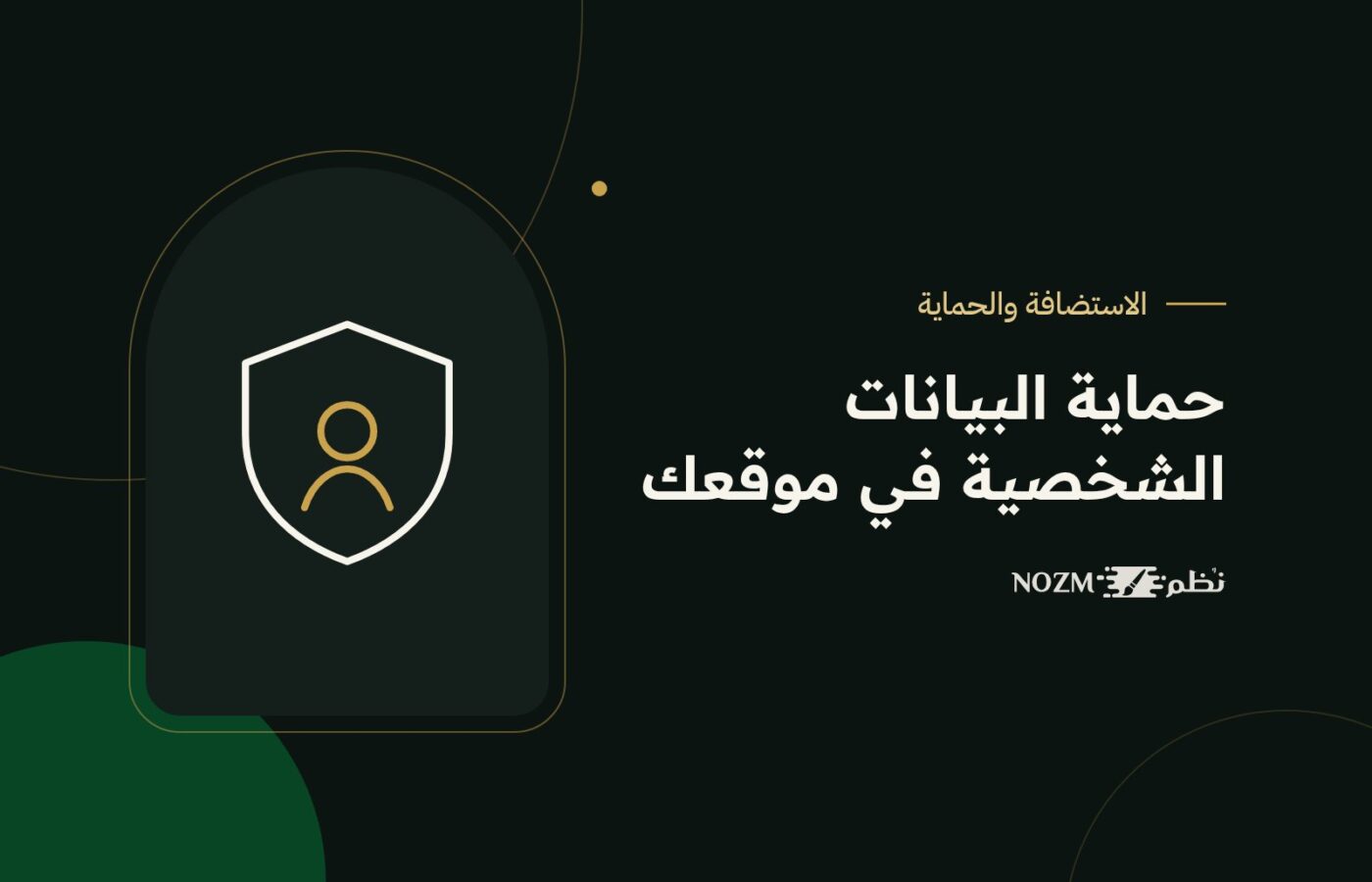 حماية البيانات الشخصية في موقعك: ما الذي يجب أن يعرفه صاحب النشاط؟